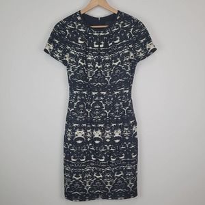 J. Crew Black and White Mini Dress